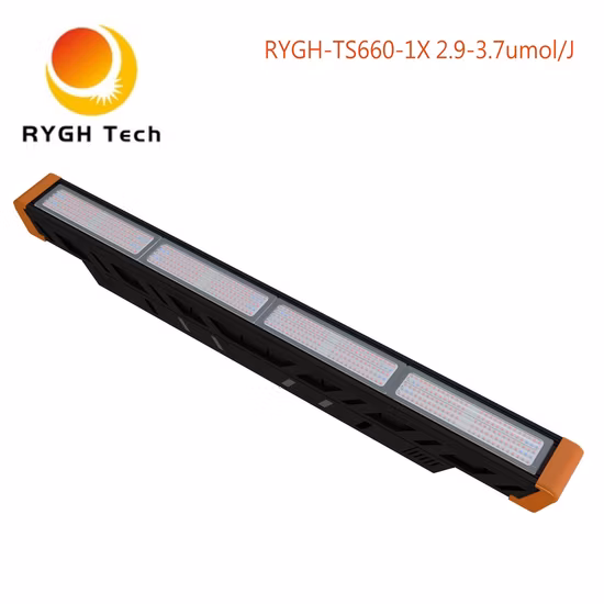 Rygh 2.8-3.7umol/J IP65 Greenhouse LED Grow Light 660W