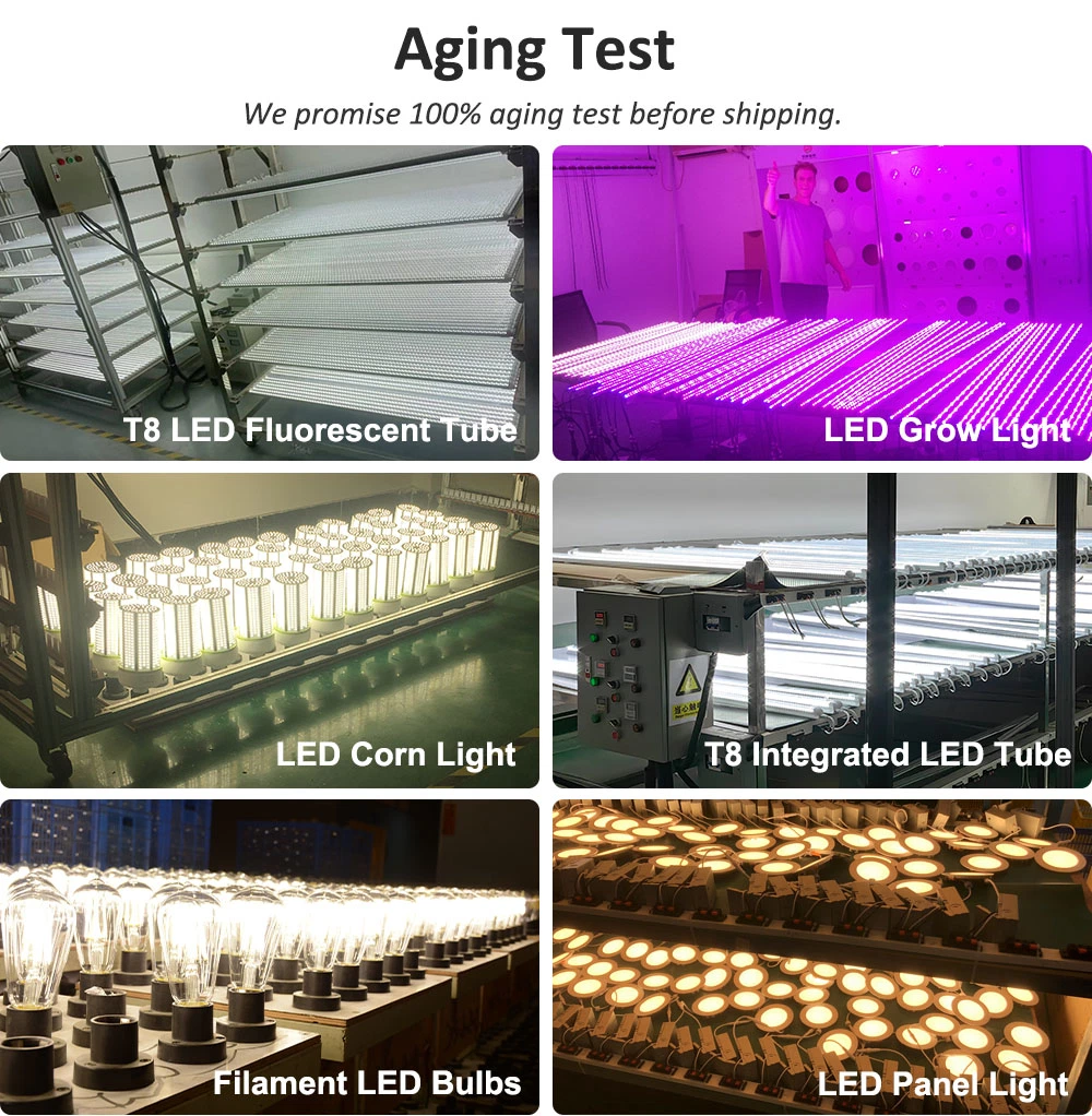 Jesled Flowering Growing LED Light Full Spectrum T8 Grow Light for Greenhouse Hydroponic Growing Systems