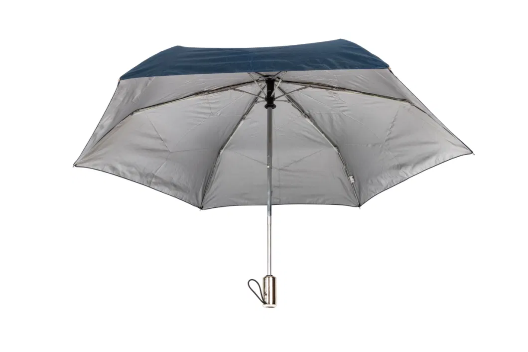 Portable Carbon Fiber Super Light UV Block Windproof Travel Automatic Umbrella - Compact, Light, Automatic, Strong in Teflon Canopy
