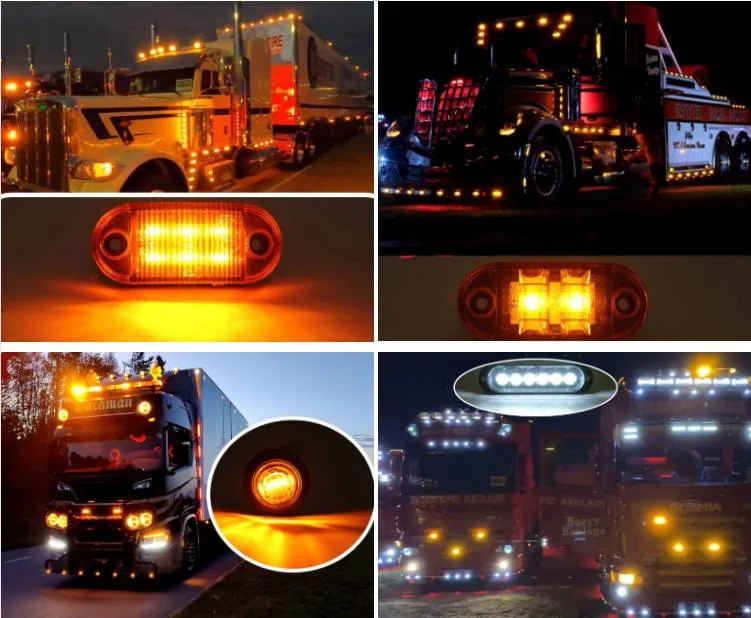 LED Truck Tail Stop Brake Reverse Light Truck Trailer Combination Tail Lights Rear Lamp Tail Light
