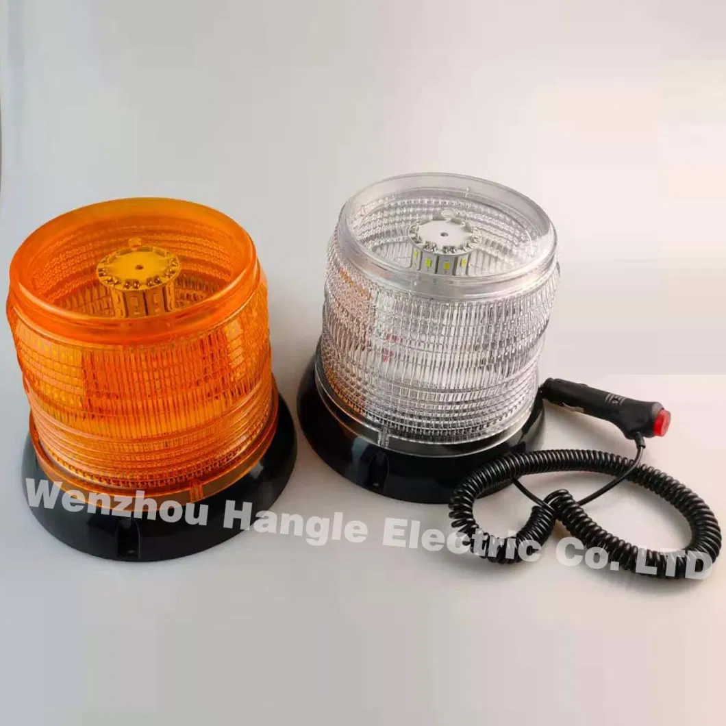 Ltd6166 80LED 12V White Traffic Strobe Lamp Safety Flashing Emergency Security Car Warning LED Beacon Light