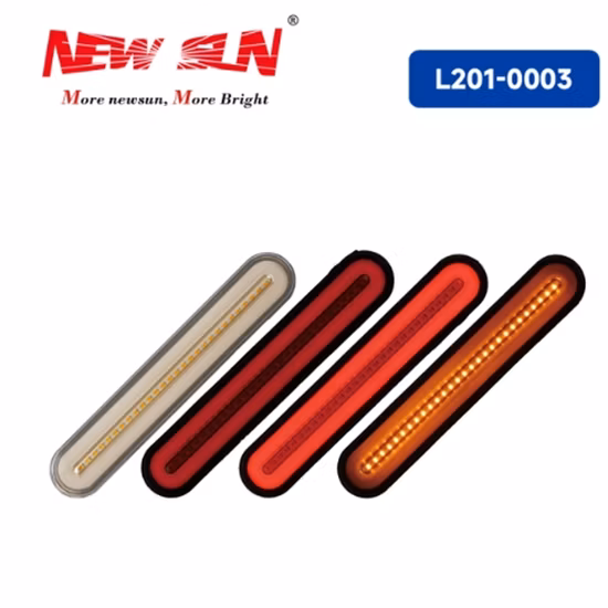 LED Trailer Tail Lights - 4" Round Light Stop/Turn/Tail