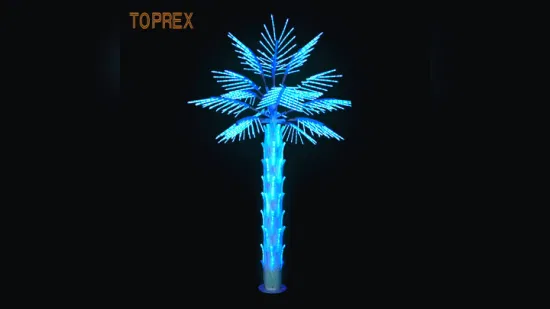 Decoration Events Wedding Artificial Landscaping LED Palm Tree Plants Lights