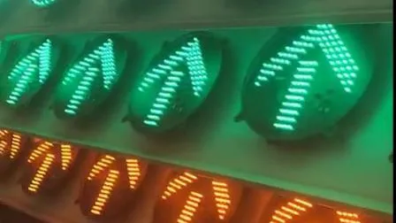 300mm Green LED Single Light PC Housing Road Junction Traffic Light