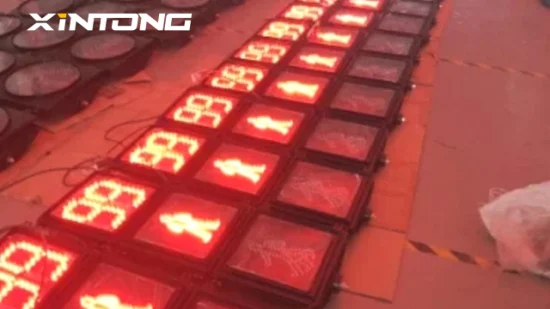100V/280V Road Xintong by Carton Flashing Warning Traffic Signal Light